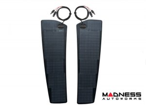 Dodge Ram 1500 Flexible Solar Panel Kit - Complete Kit w/ Waterproof Controller + Hood Decal - 4th Gen 2009-2018 - 70W Dodge Ram 1500 Flexible Solar Panel Kit - Complete Kit w/ Waterproof Controller + Hood Decal - 4th Gen 2009-2018 - 70W